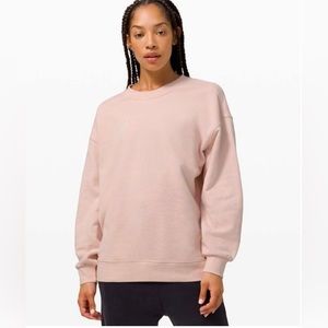 Lululemon Perfectly Oversized Crew
Feather Pink
Size 8